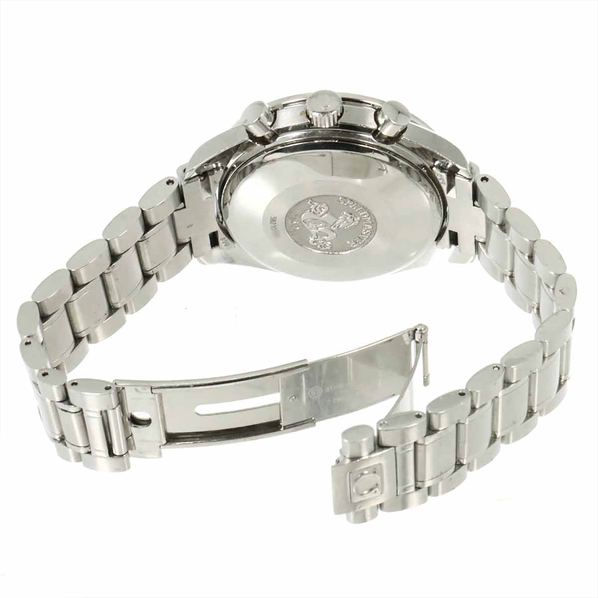 Speedmaster Date 3513 30 Chronograph Automatic Silver Dial Mens