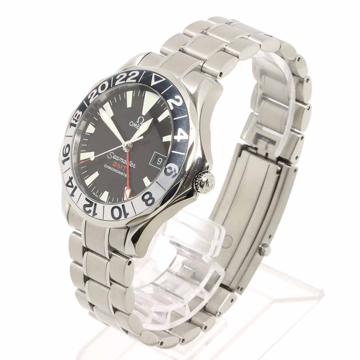 Seamaster 300 GMT 2234 50 Automatic Date Black Dial Men Watch