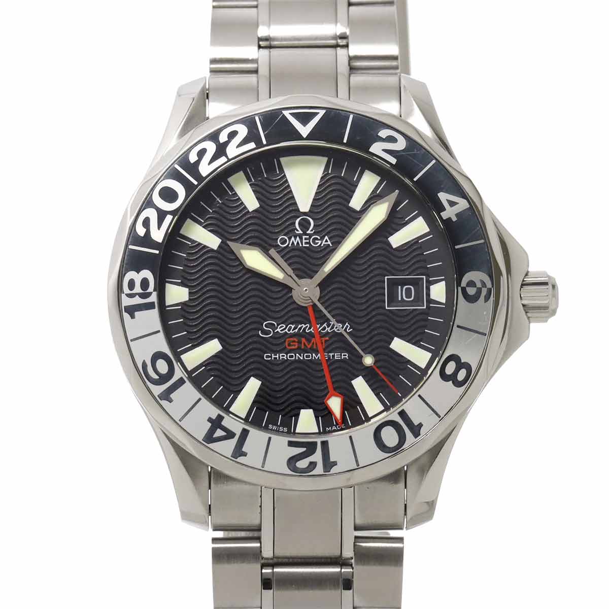 Seamaster 300 GMT 2234 50 Automatic Date Black Dial Men Watch