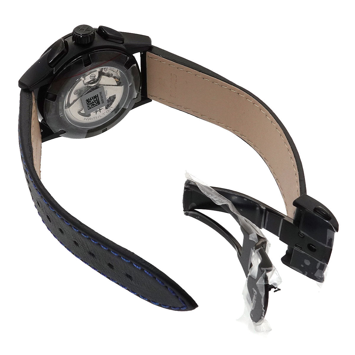 Jazzmaster performer H366460 Chronograph Date Black Dial Mens