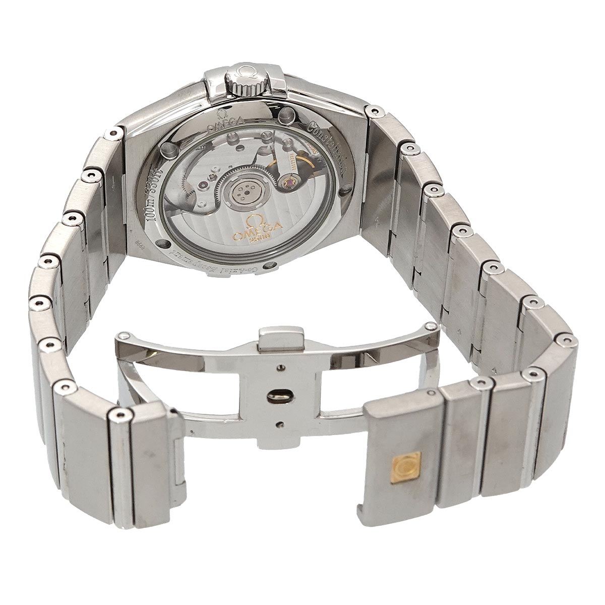 Constellation 123.10.35.20.52.002 Date Diamond Silver Dial
