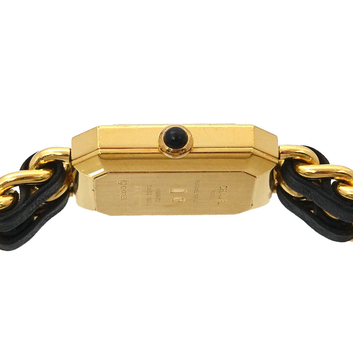 Premiere Size L H0001 Vintage Quartz Black Dial Ladies Watch