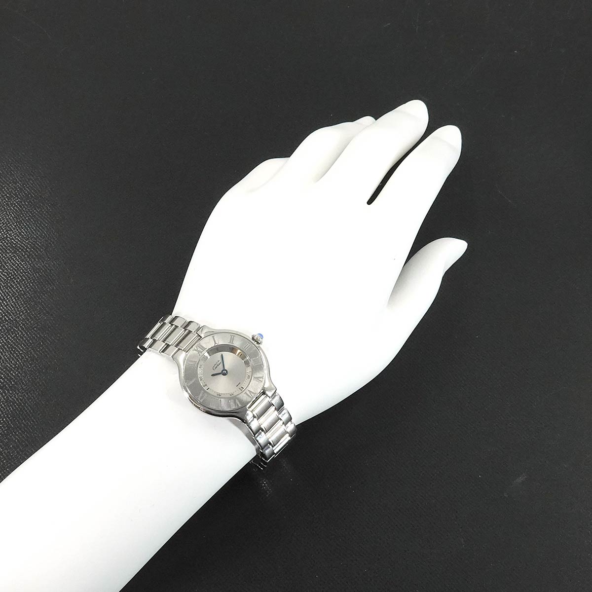 Must 21 W10109T2 Quartz Silver Dial Ladies Watch