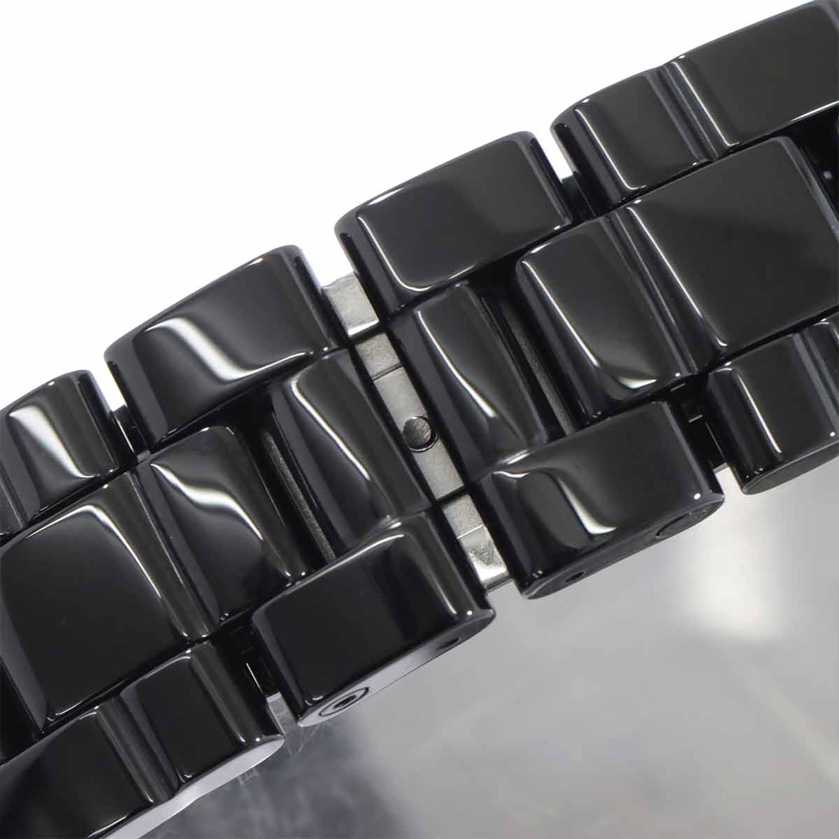 J12 41mm Chronograph H0940 Date Automatic Black Dial Mens