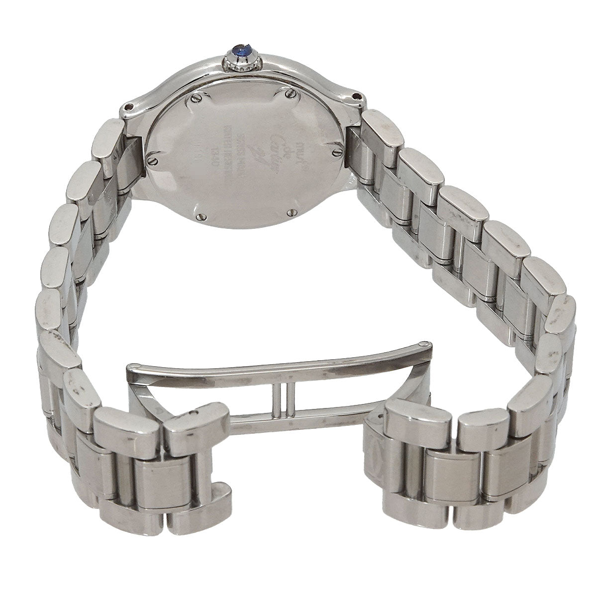 Must 21 W10109T2 Quartz Silver Dial Ladies Watch