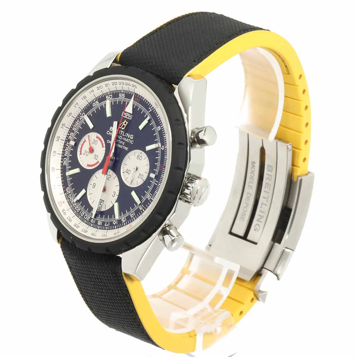 Chrono Matic Black Dial Automatic Mens A14360 Watch