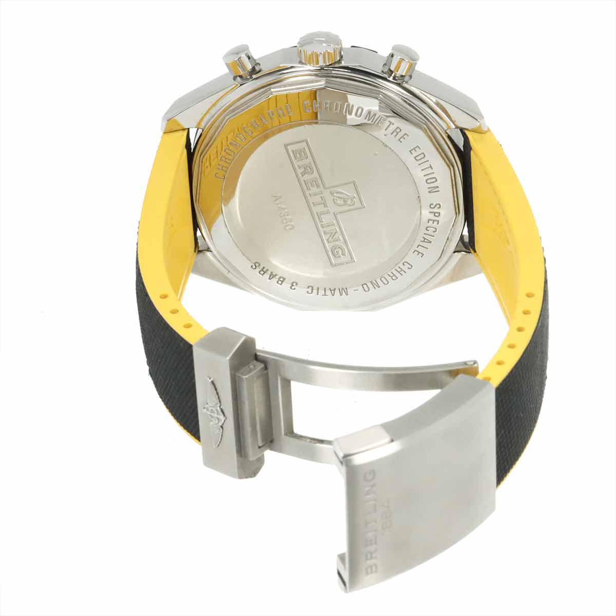 Chrono Matic Black Dial Automatic Mens A14360 Watch