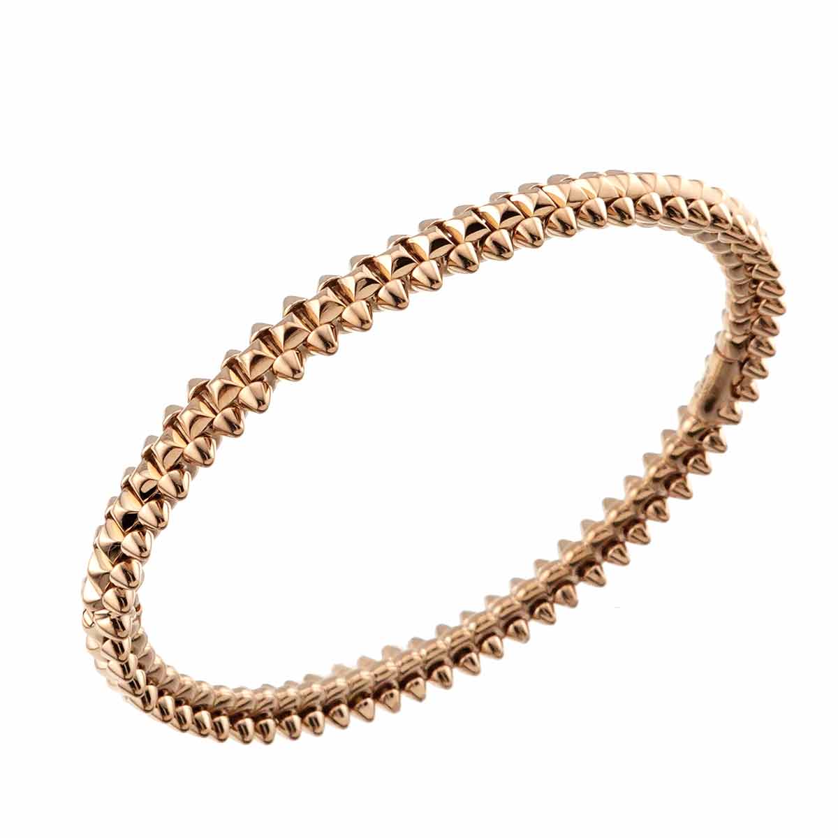 CLASH DE CARTIER SM Bracelet Bangle 18K Pink Gold 750 Size17