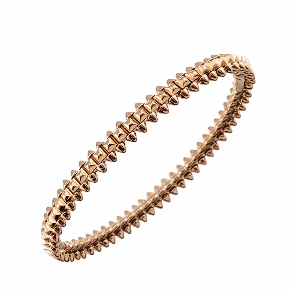 CLASH DE CARTIER SM Bracelet Bangle 18K Pink Gold 750 Size17