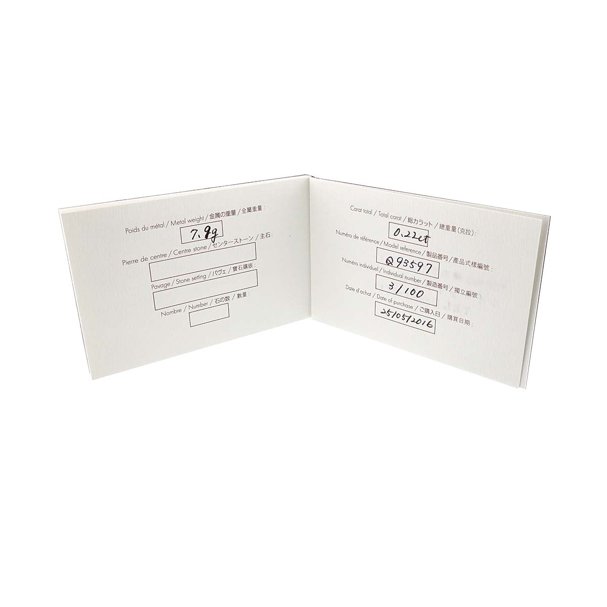 Pendentif Sapphire Diamond Necklace 18K WG 750