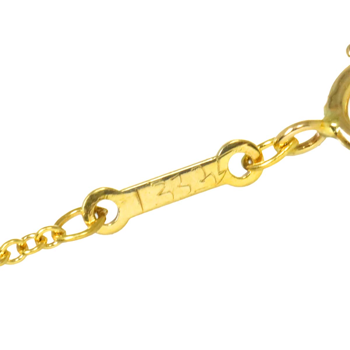 By The Yard Diamond 1P Necklace 18K Yellow Gold 750