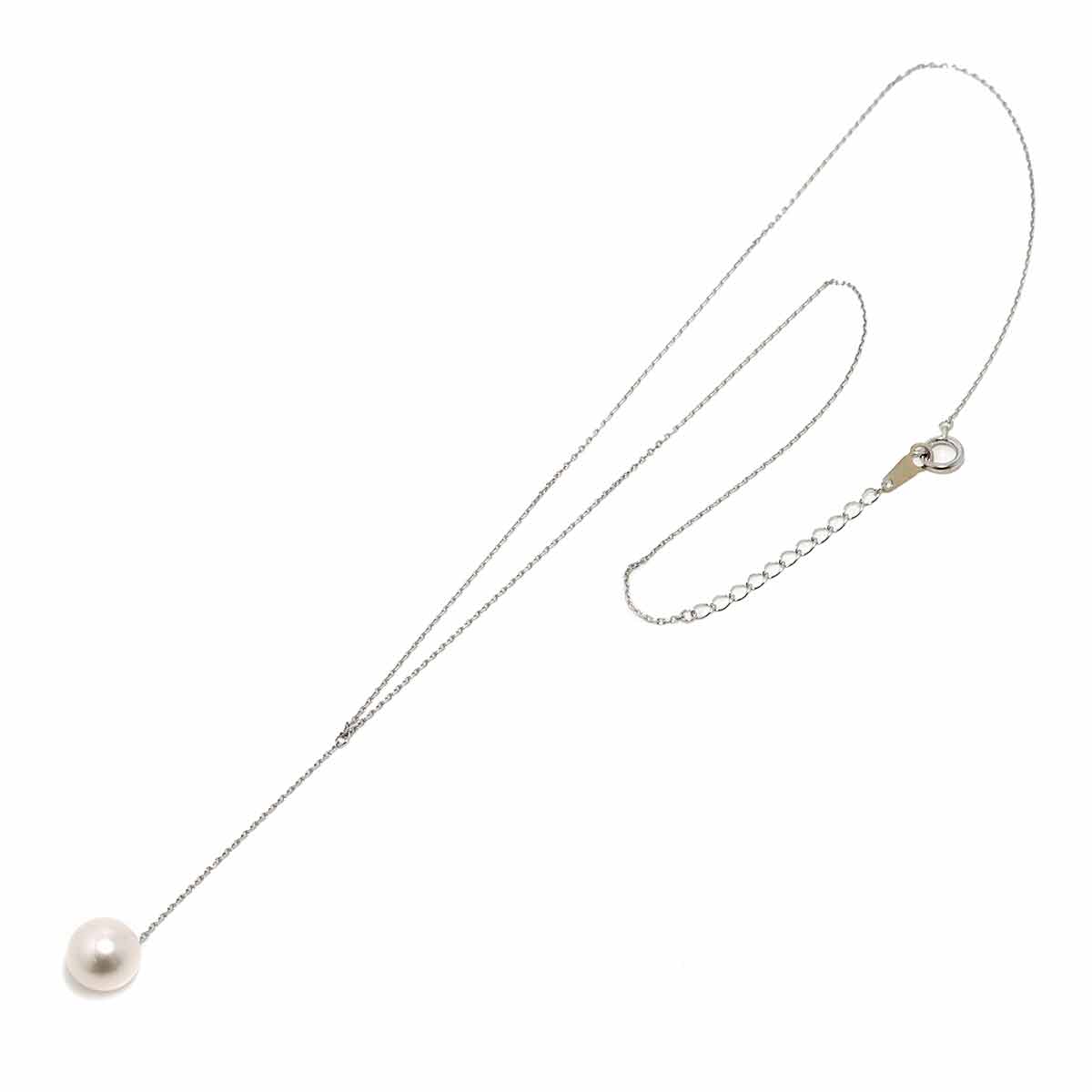 Akoya Pearl 8.6mm Necklace 18K WG 750