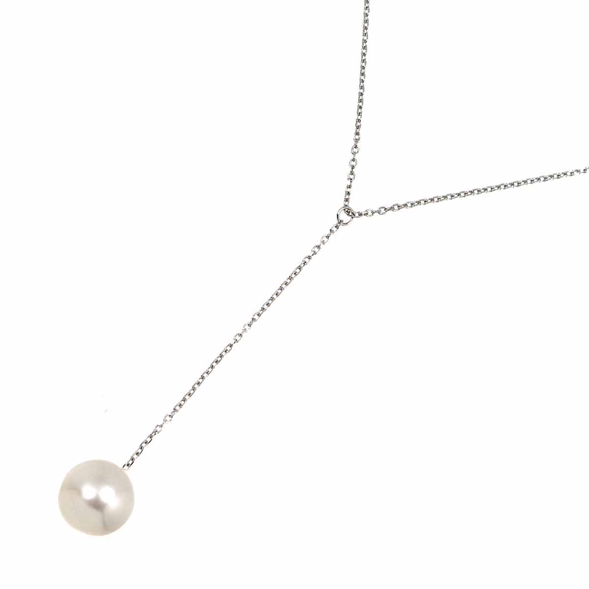 Akoya Pearl 8.6mm Necklace 18K WG 750
