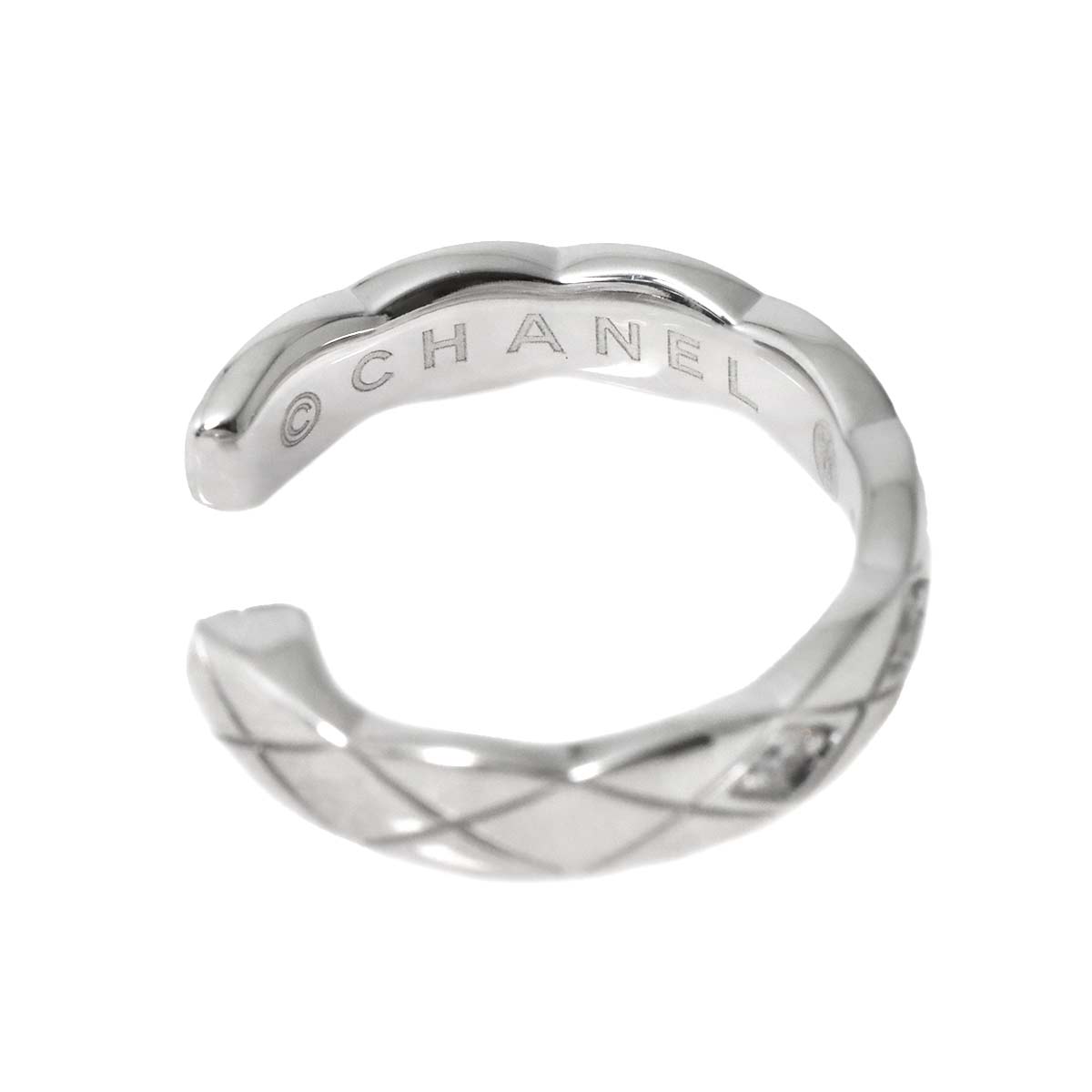 Coco Crush Diamond Ear cuff 18K WG 750 One Piece only