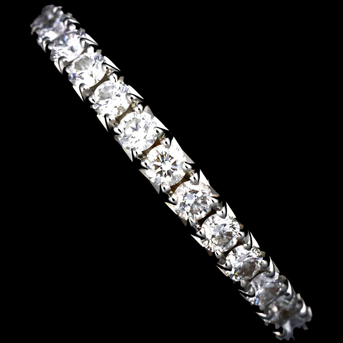 Brilliant Love Diamond Ring Pt Platinum size3.75-4(US)