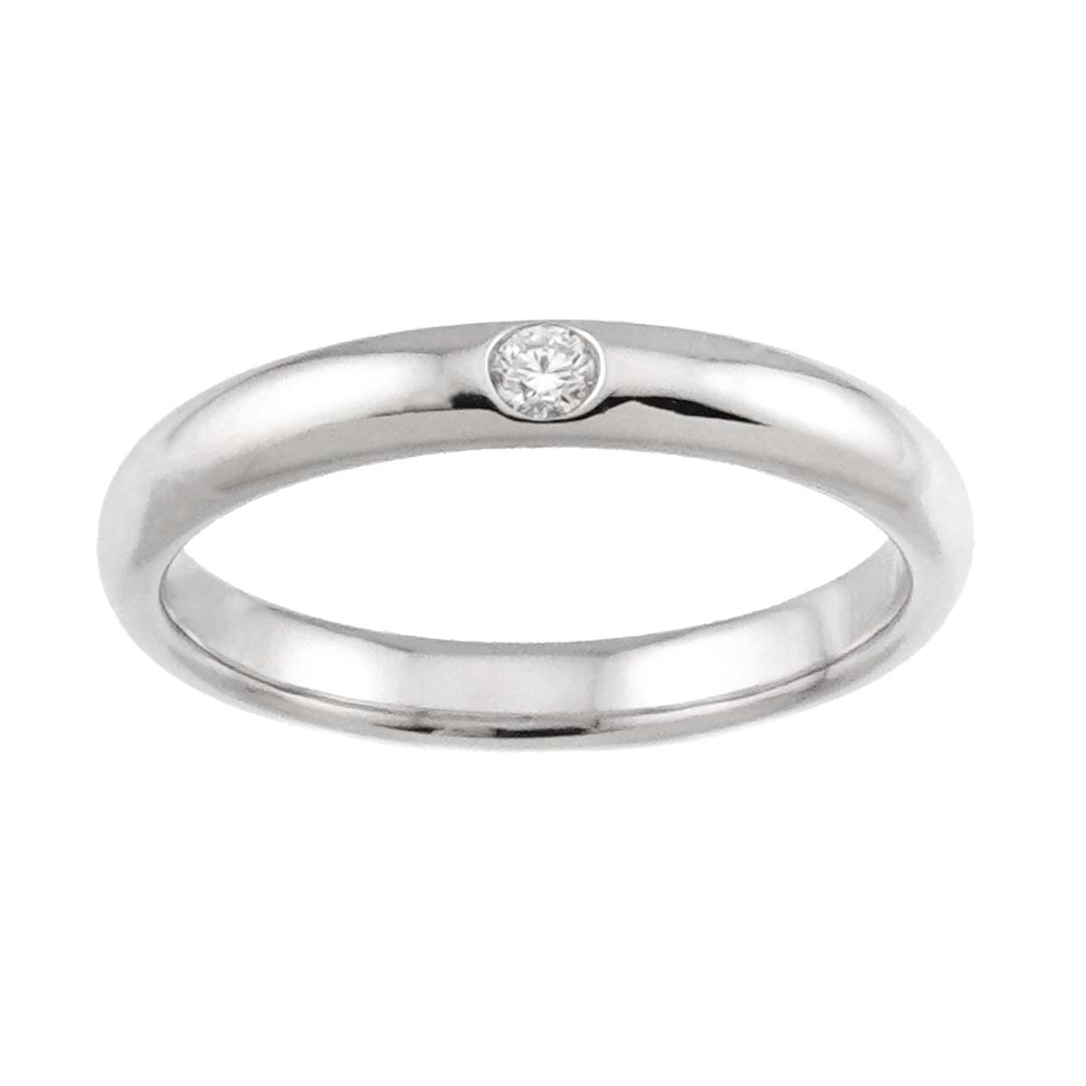 Diamond Ring Pt Platinum size6.5-6.75(US)