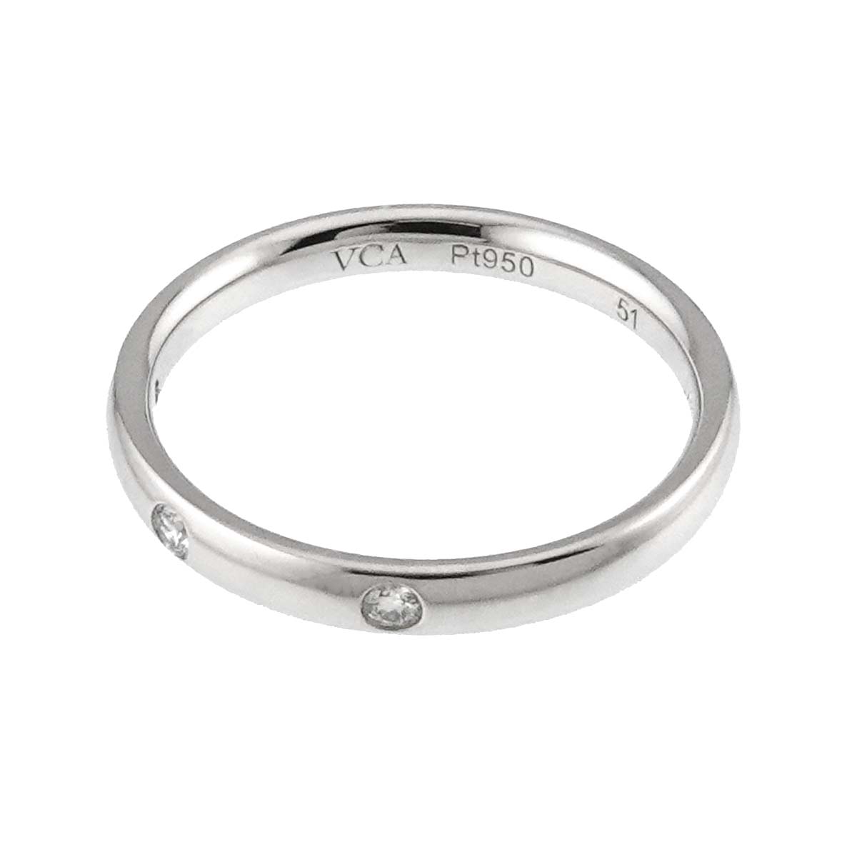 Tendrement Etoiles Ring Diamond Pt size51 5.5-5.75(US)