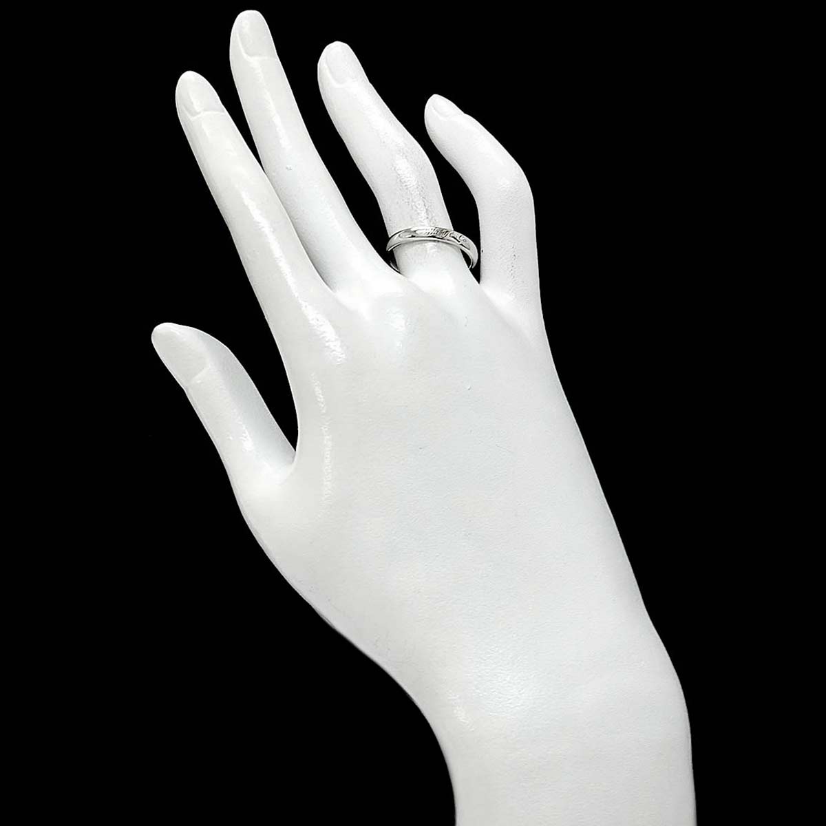 Lucida Notes Ring Pt Platinum size7.25(US)