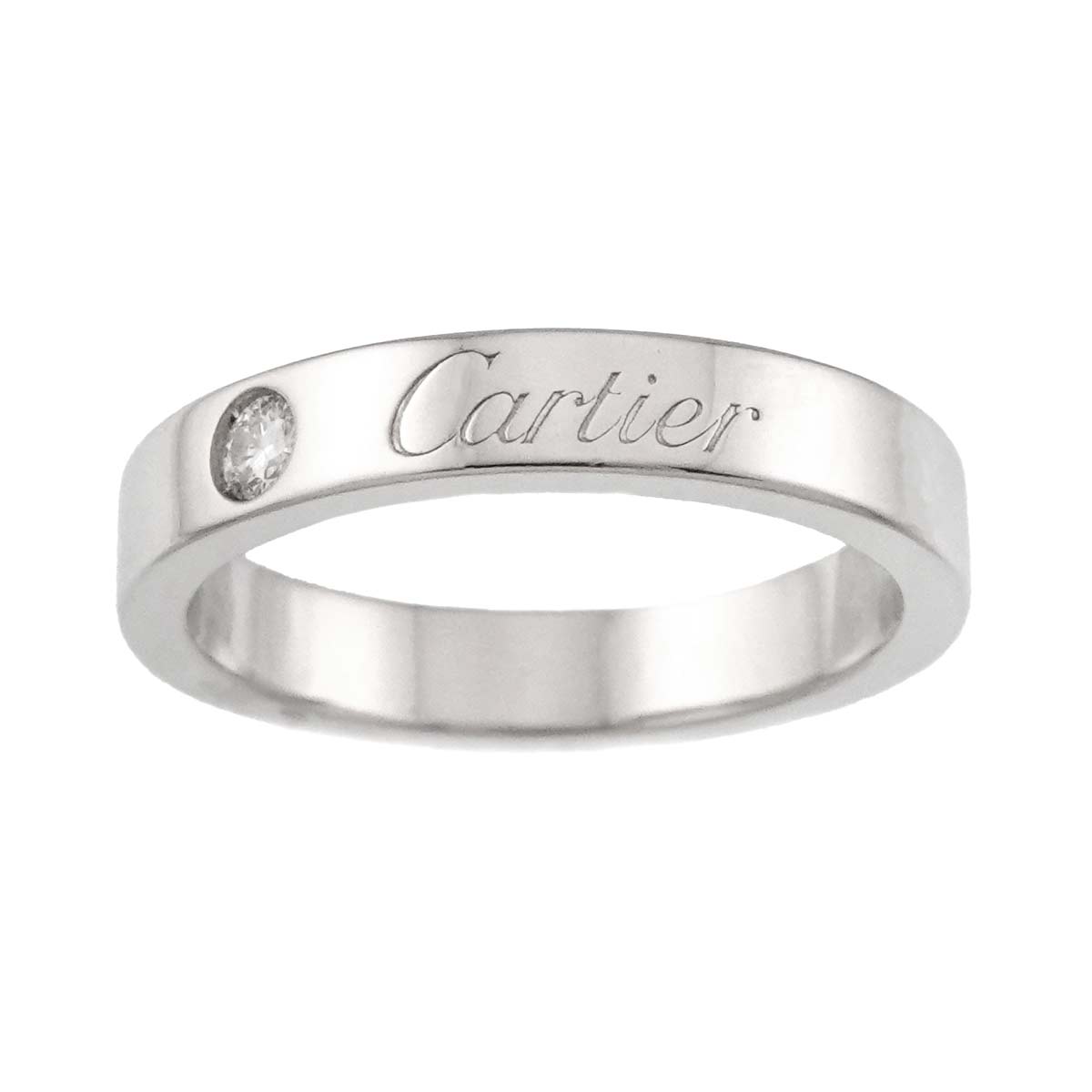 C de Diamond 1P Ring Pt Platinum size46 3.75(US)