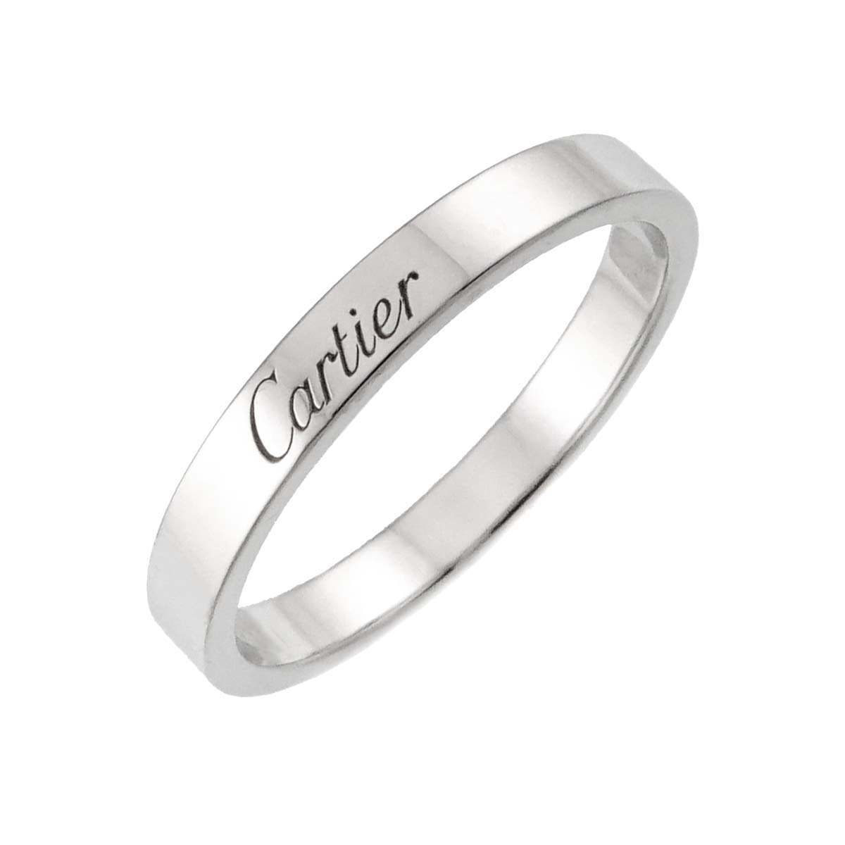 C de Ring Platinum size61 9-9.5(US)