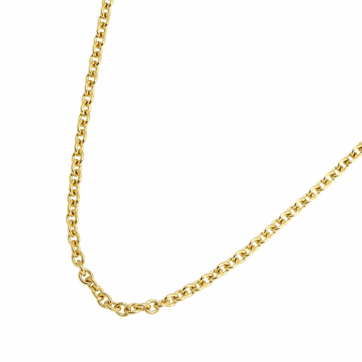 Chain Necklace 18K YG Yellow Gold 750