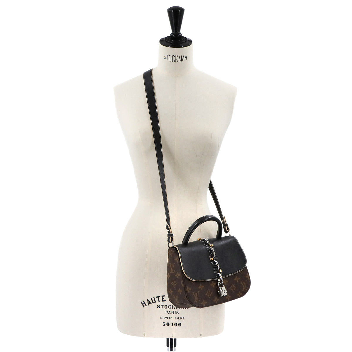 Monogram Chain It PM Hand Shoulder Bag Leather M44115