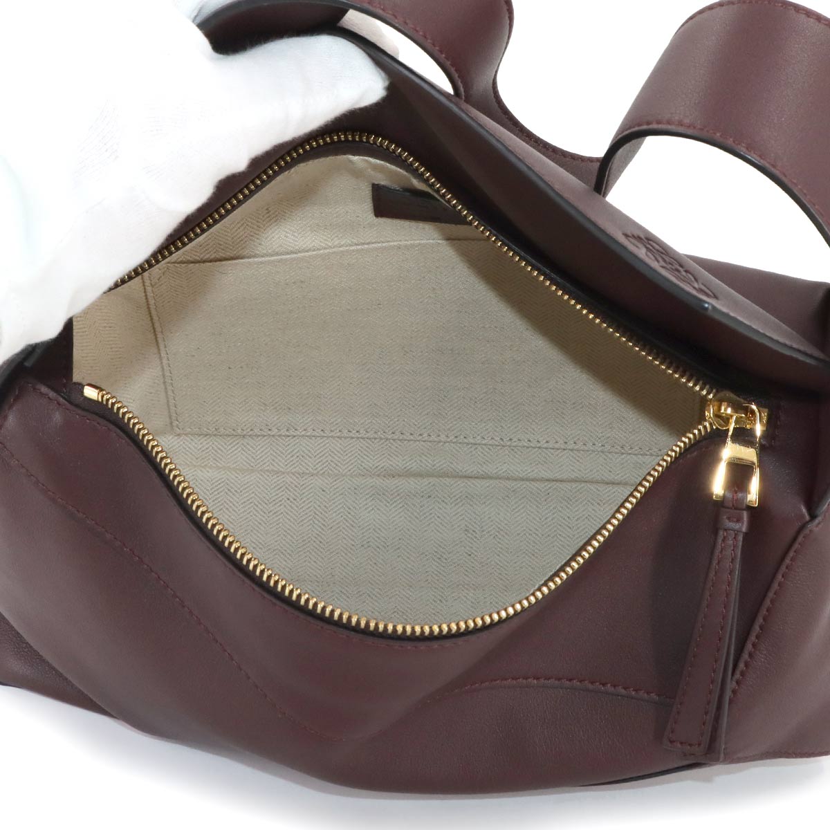 Pazzle Hobo Shoulder Bag Leather Bordeaux A510J67X01 Purse