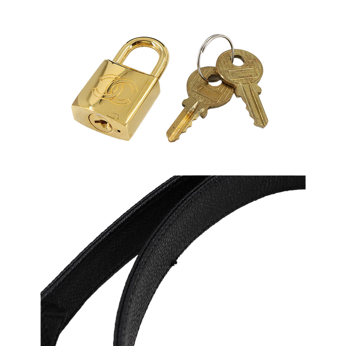 Vanity 2way Hand Bag Leather Black Purse