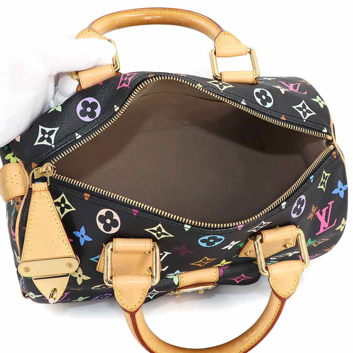 Monogram Multicolor Speedy 30 Hand Bag Noir M92642