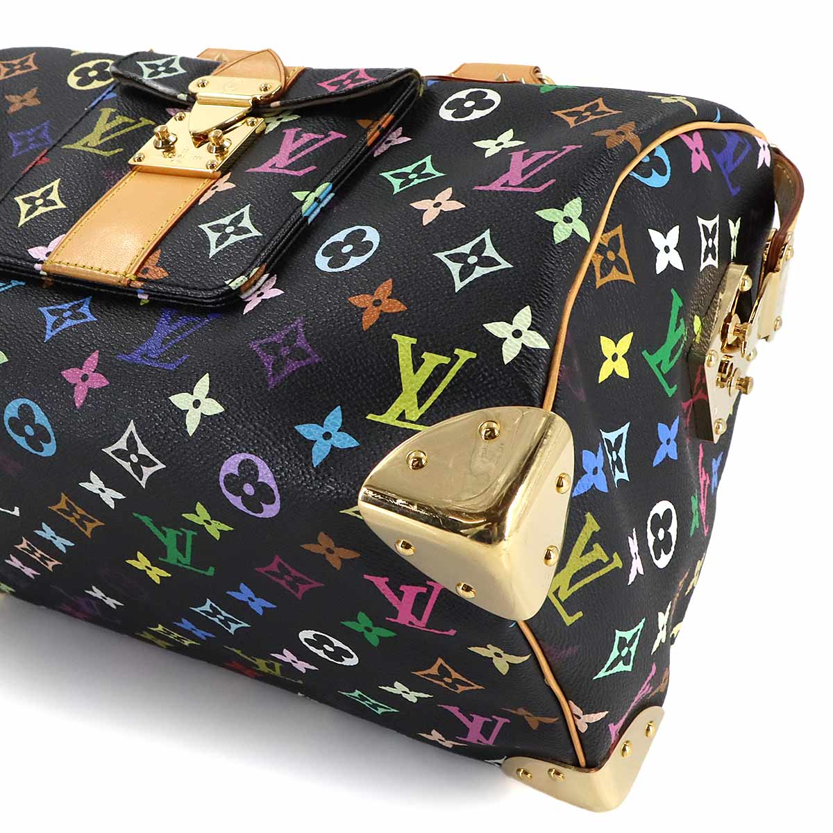 Monogram Multicolor Speedy 30 Hand Bag Noir M92642