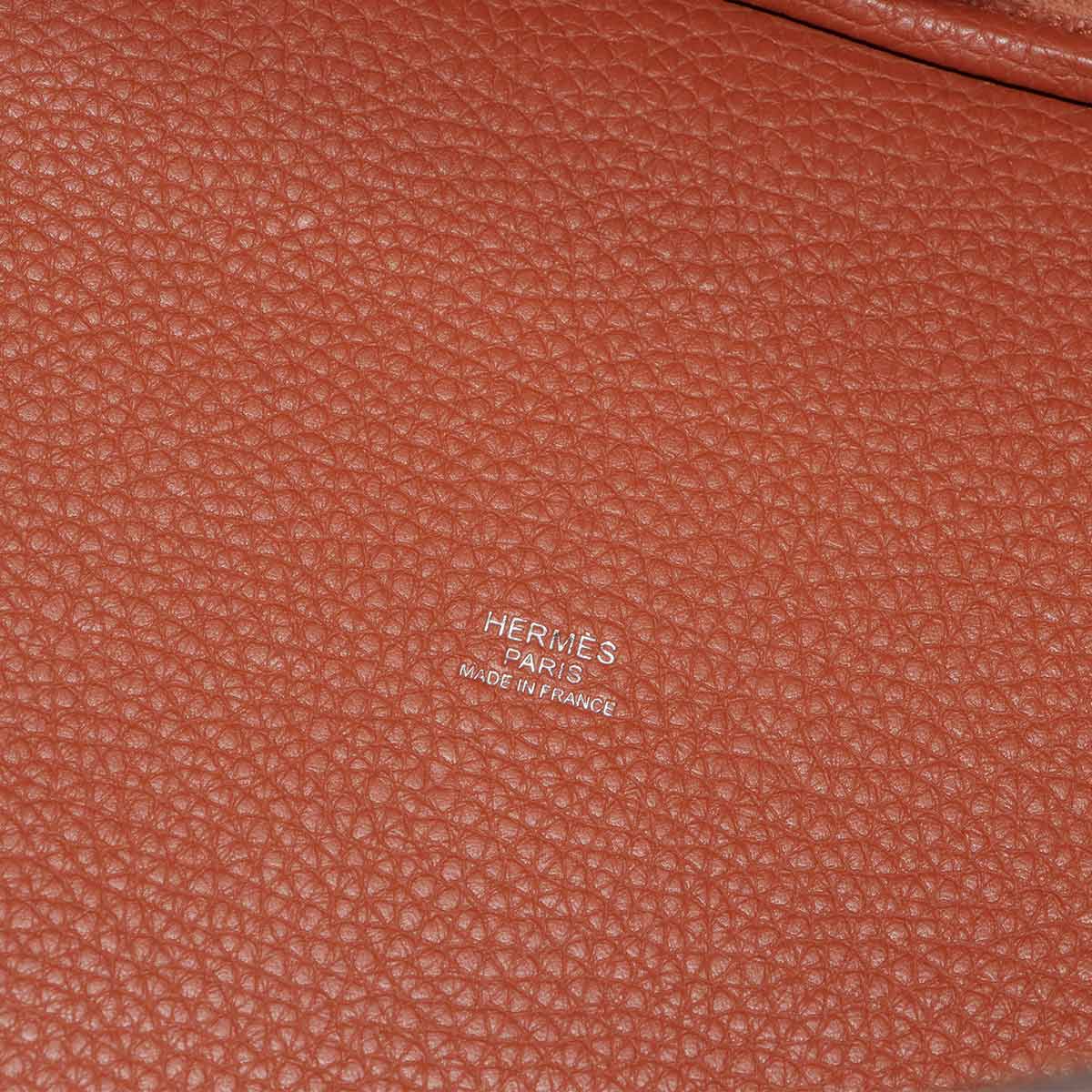 Picotin Lock Touch MM Hand Bag Taurillon Clemence Cuivre