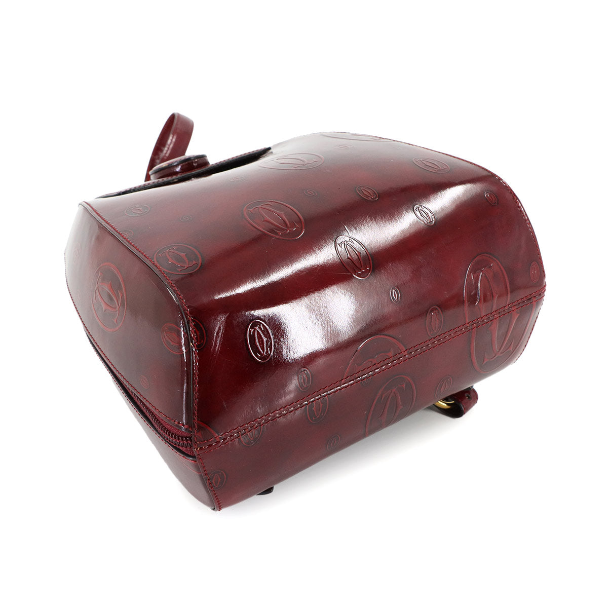 Happy Birthday BackPack Patent Leather Bordeaux L1000244