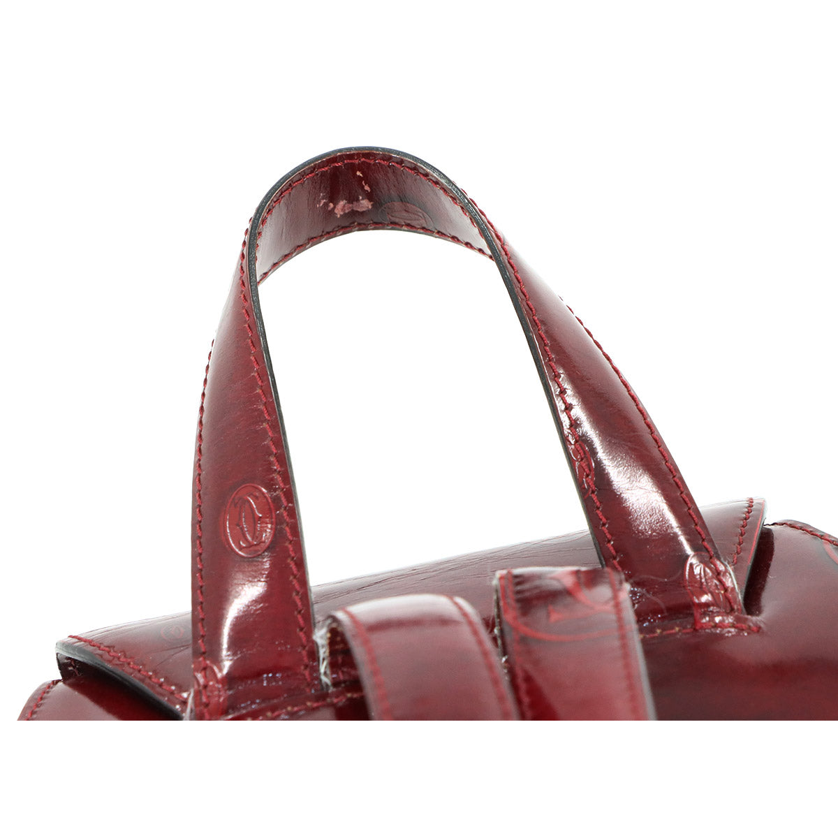 Happy Birthday BackPack Patent Leather Bordeaux L1000244