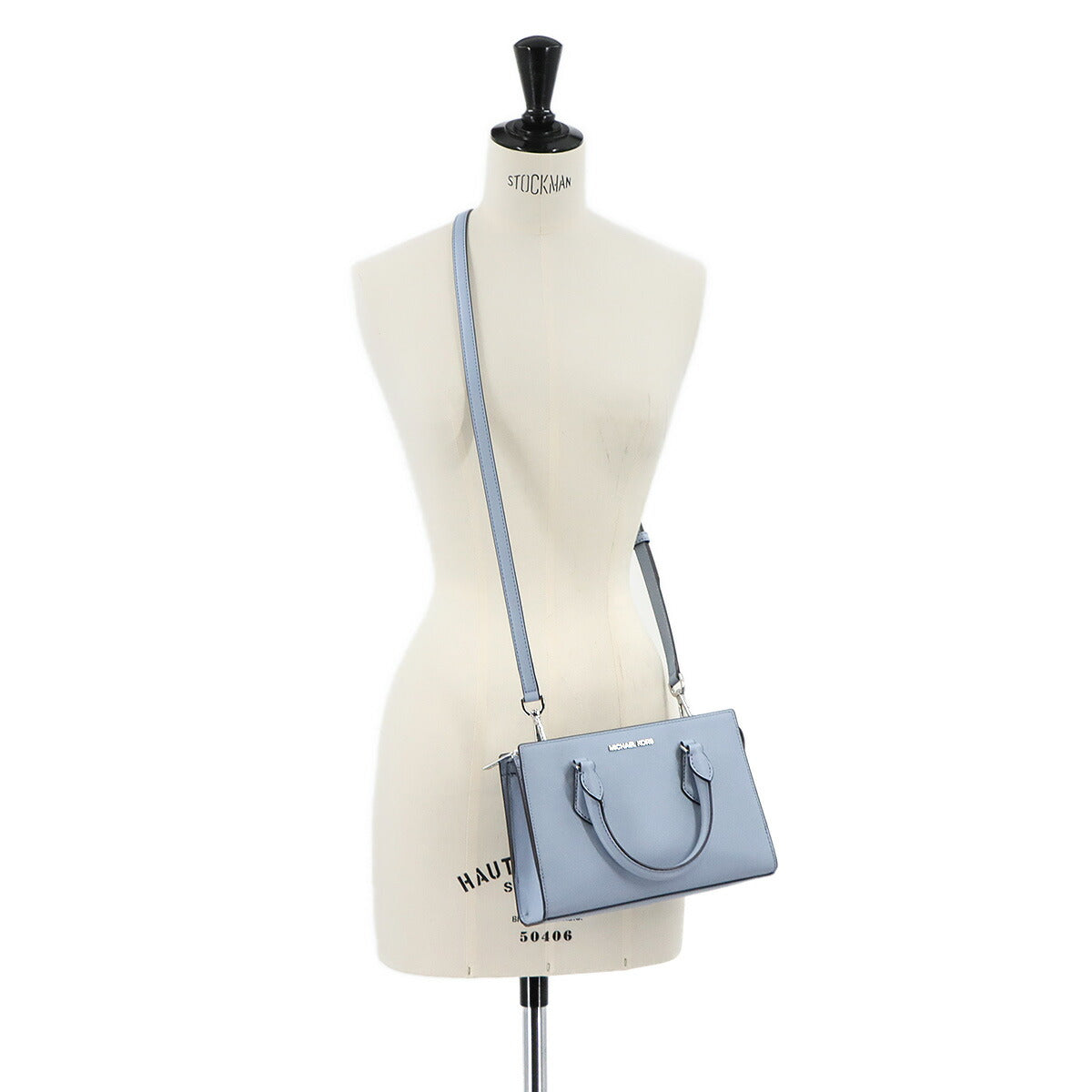 Sheila Hand Shoulder Bag Leather Blue 35S3S6HS5L Purse