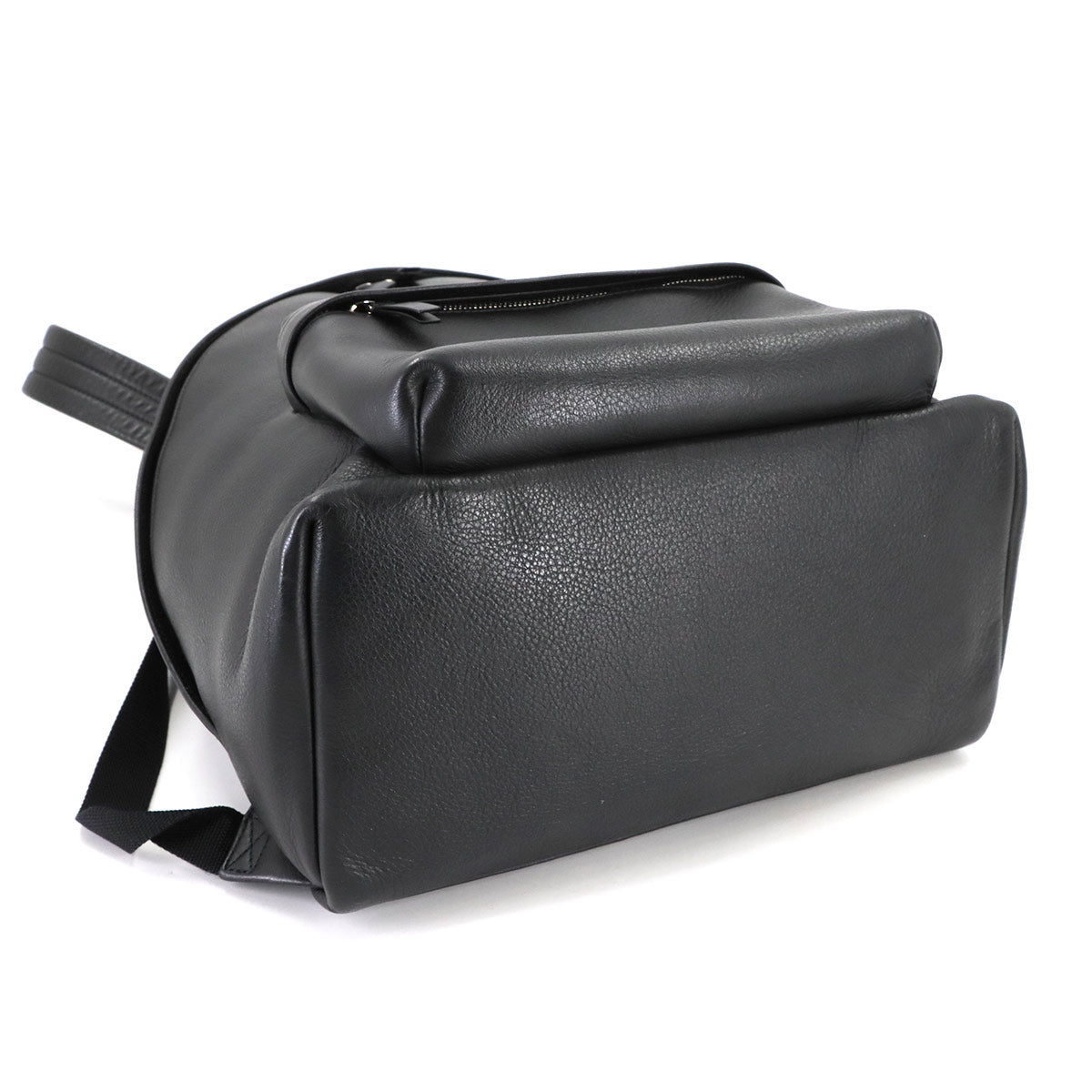 Everyday Backpack Leather Black White 552374