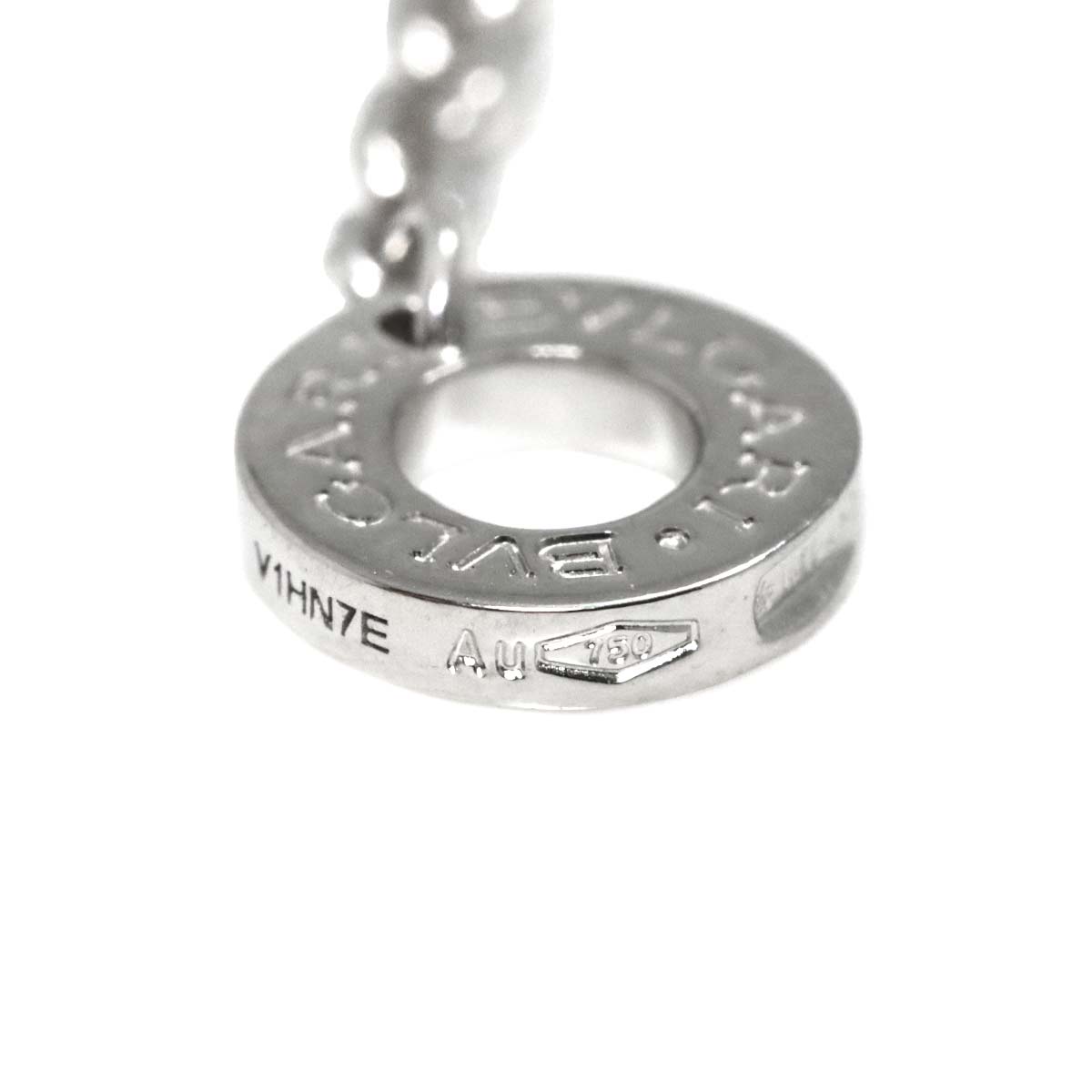 Serpenti Viper Diamond Necklace 18K White Gold 750