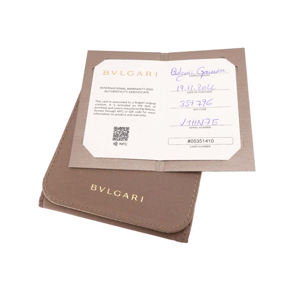 Serpenti Viper Diamond Necklace 18K White Gold 750