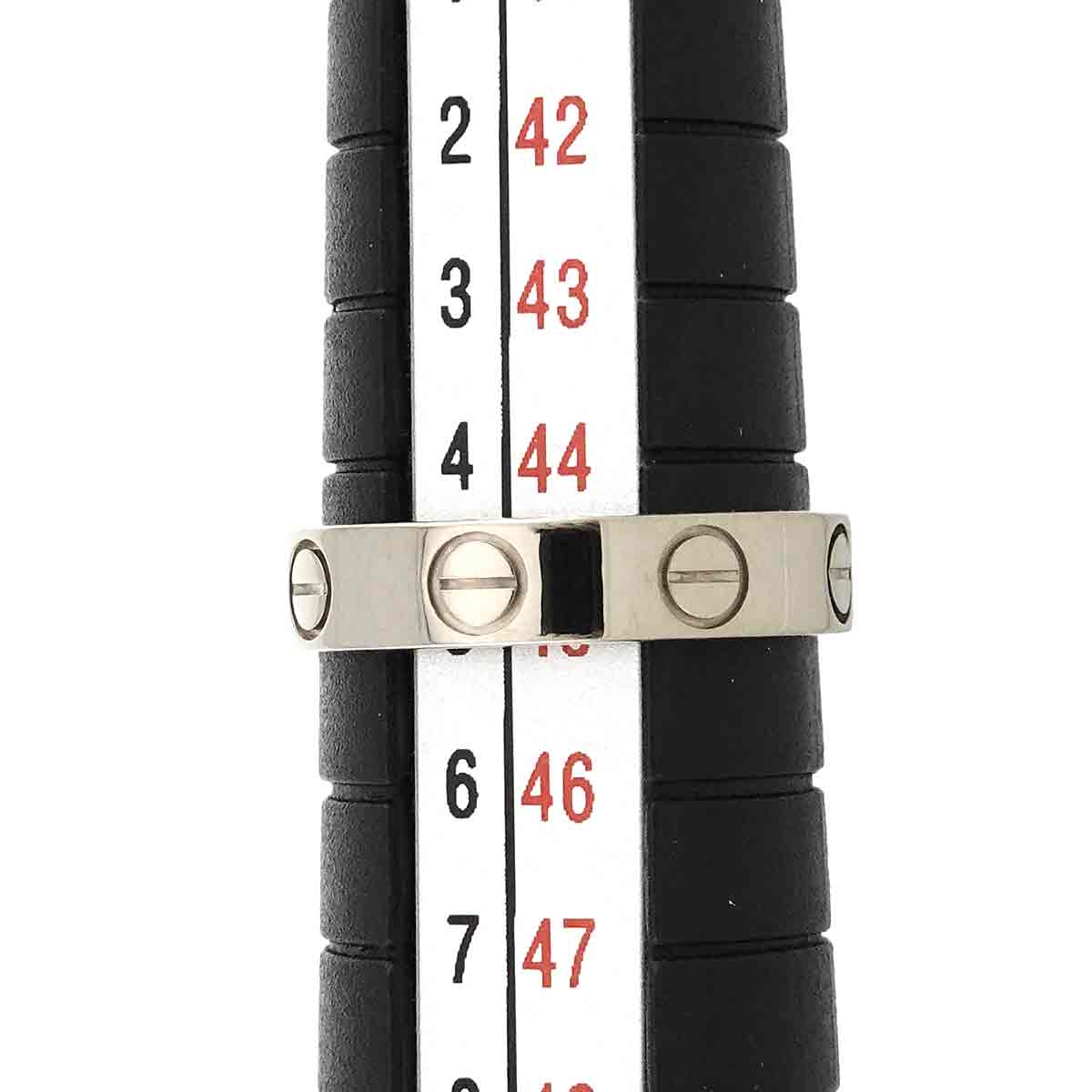 Mini Love Ring 18K White Gold 750 size45 3.25(US)