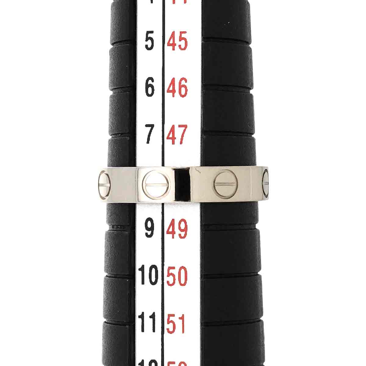 Mini Love Ring 18K White Gold 750 size48 4.5(US)