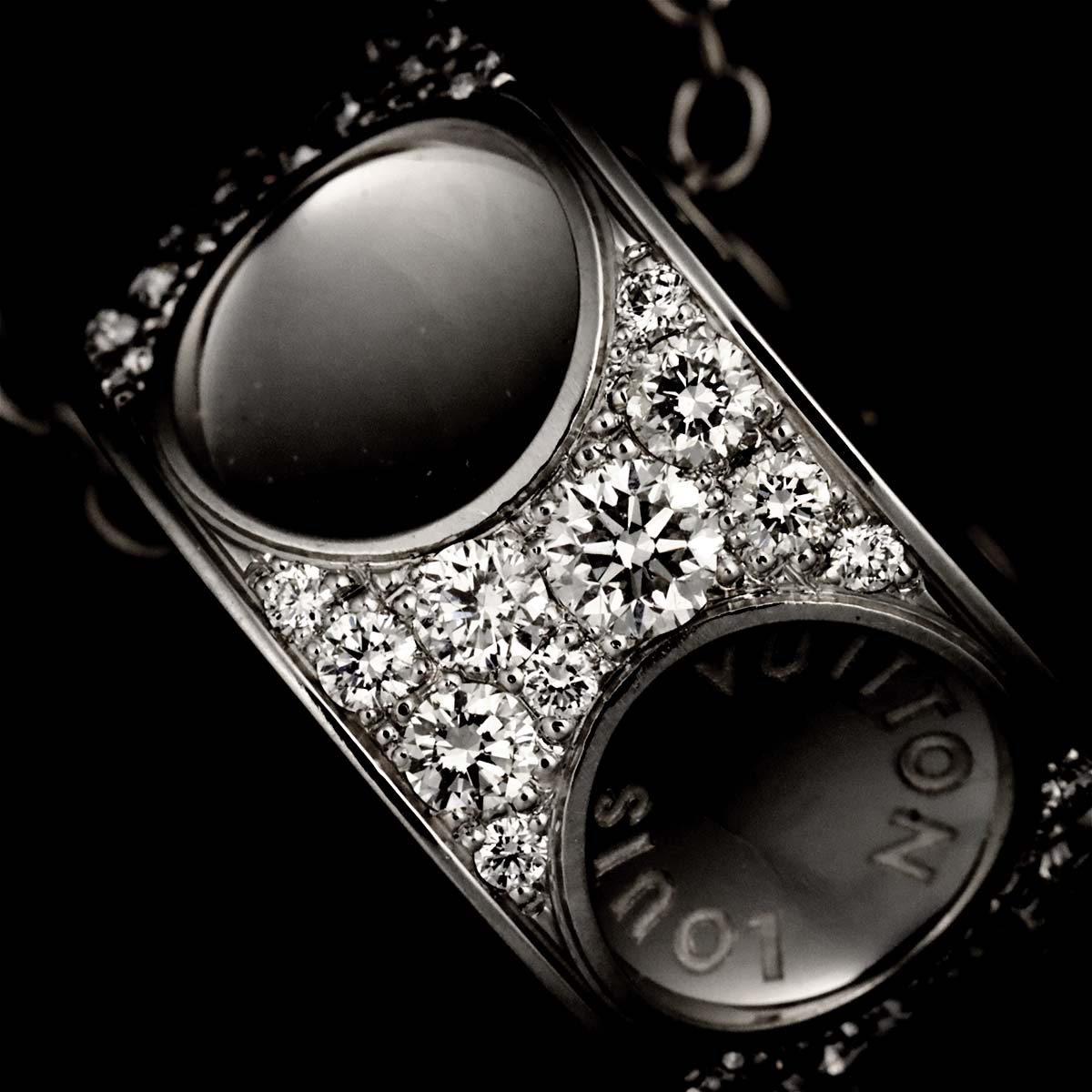 Pendentif Diamond GM Necklace 18K WG 750