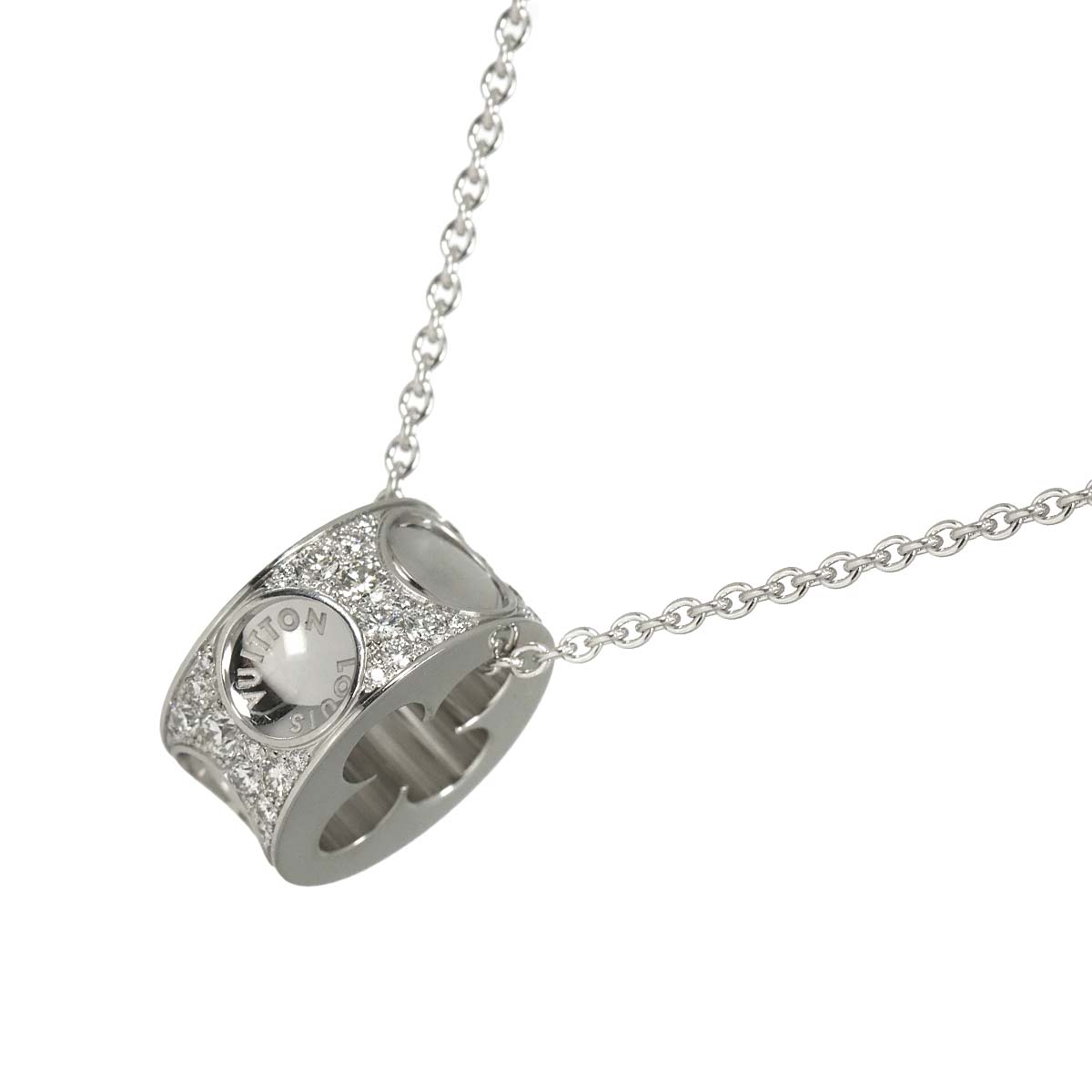 Pendentif Diamond GM Necklace 18K WG 750
