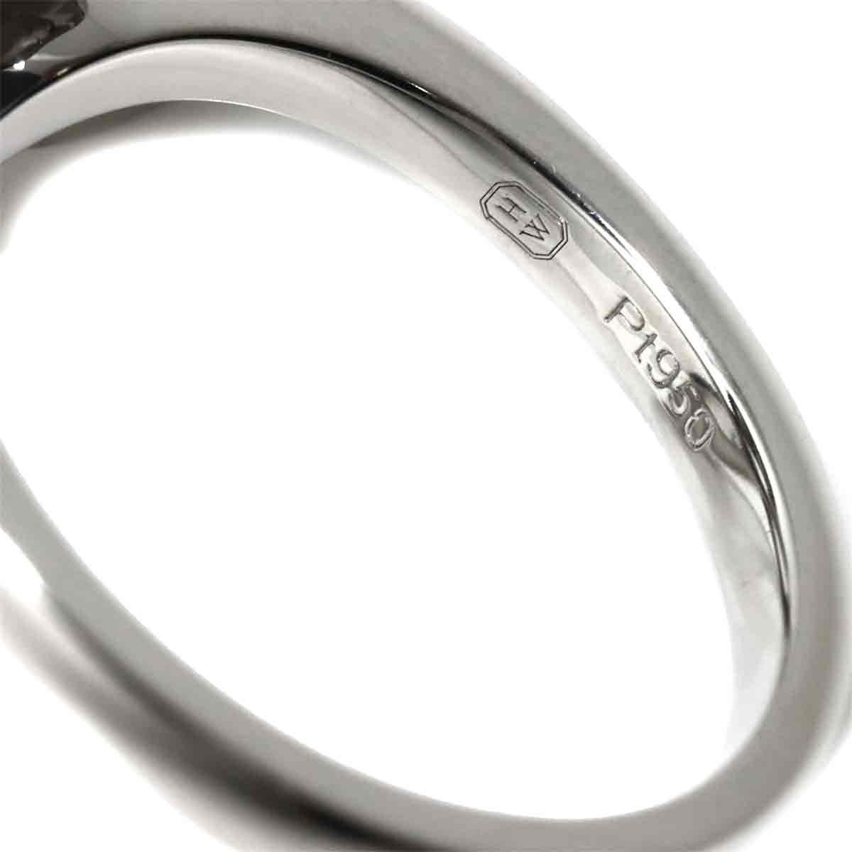 Lily Cluster Diamond Ring Pt Size5.75-6(US)