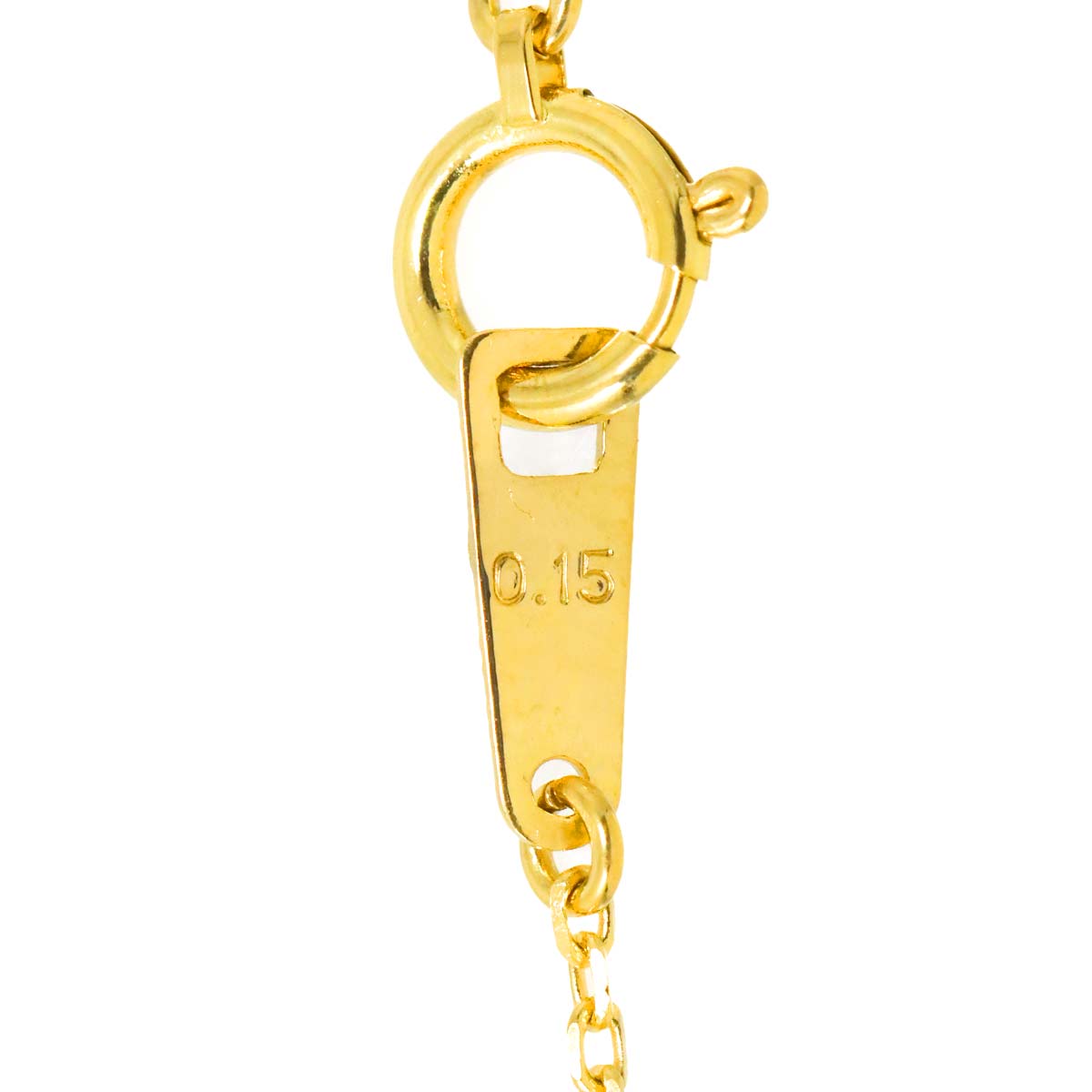 Akoya Pearl 8.3mm Diamond 0.15ct Necklace 18K YG 750