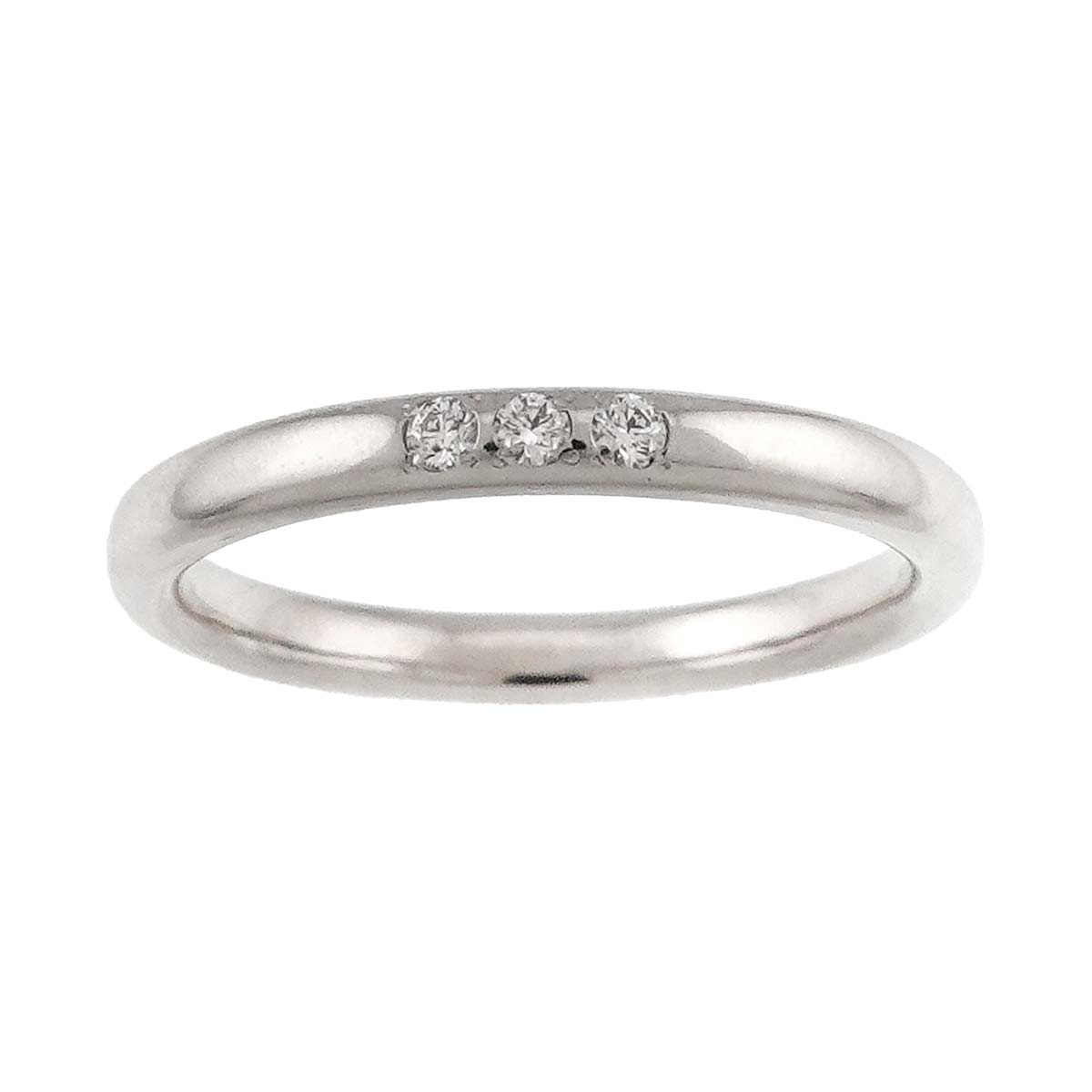 Diamond 0.02ct Ring Platinum size3-3.25(US)