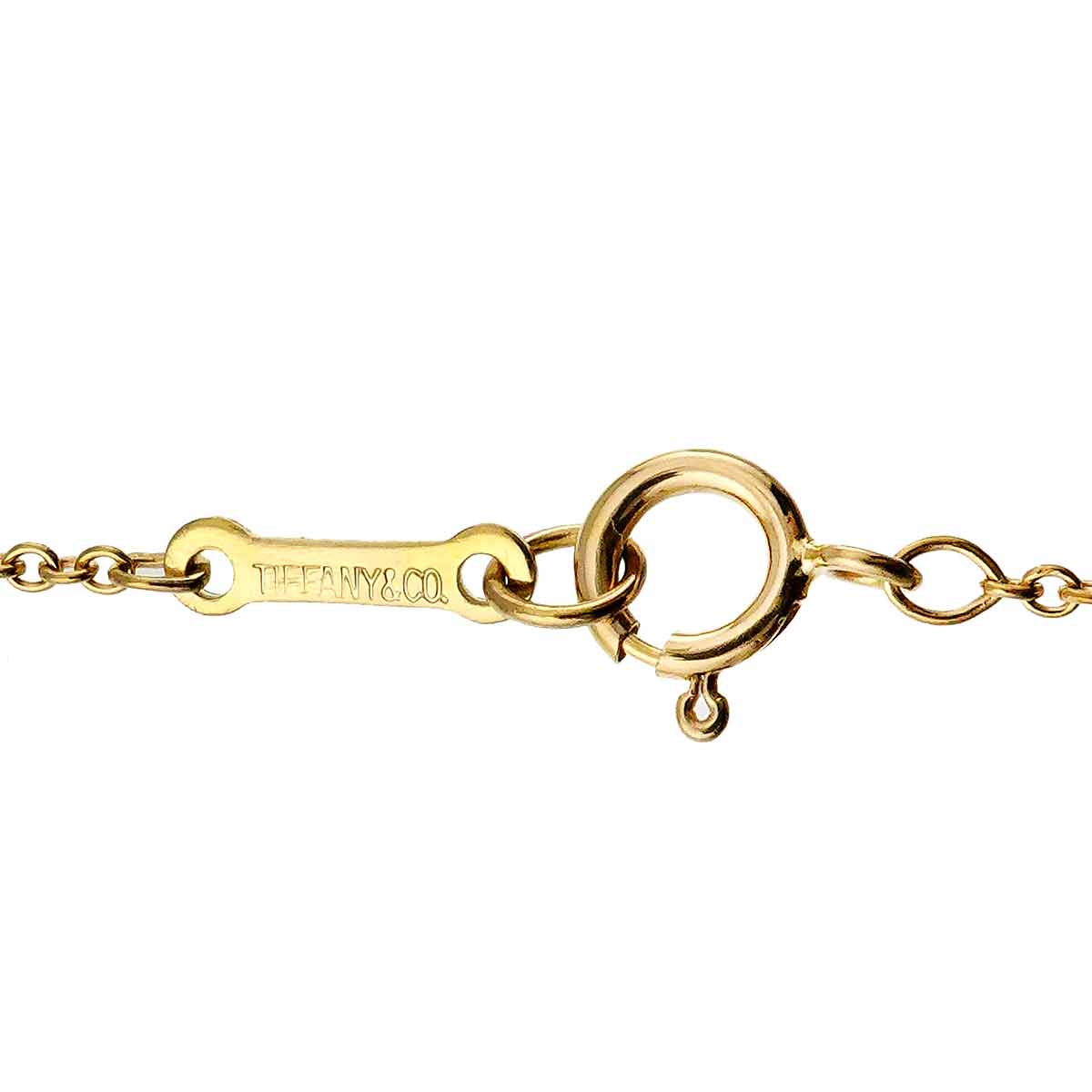 Bean Necklace 18K Yellow Gold 750