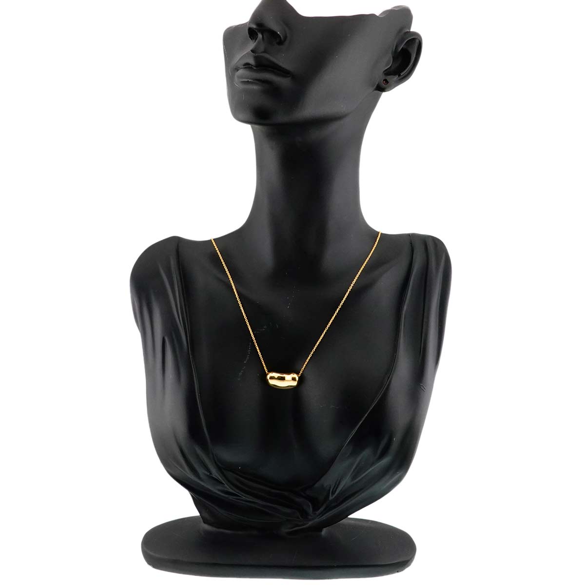 Bean Necklace 18K Yellow Gold 750