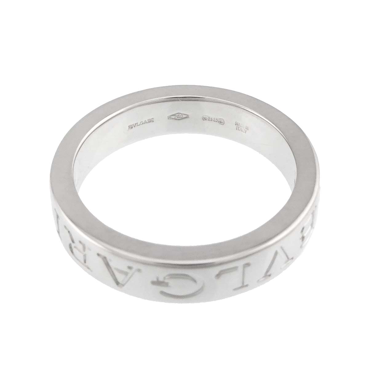 B-ZERO1 Diamond Ring 18K WG 750 size5.25(US)