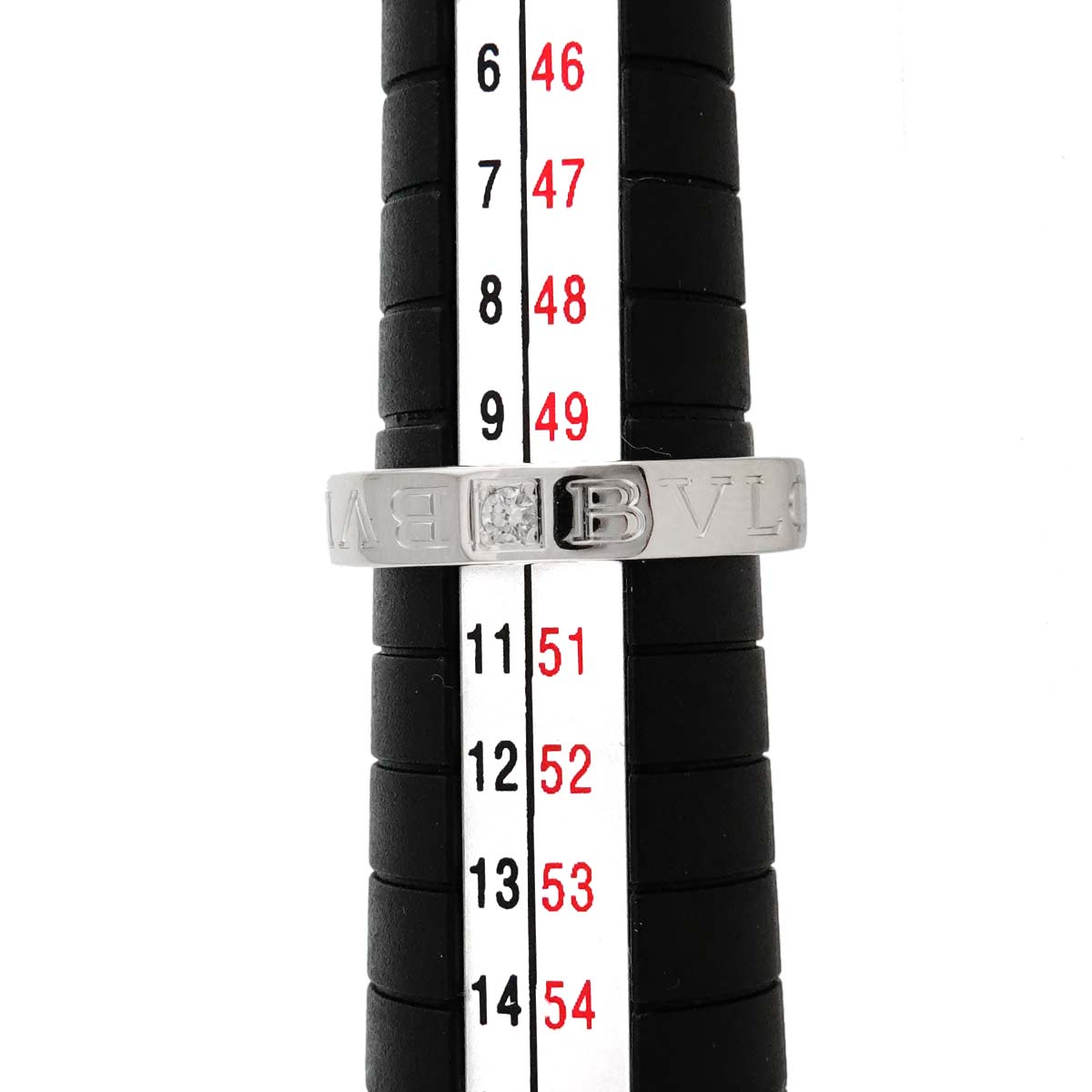 B-ZERO1 Diamond Ring 18K WG 750 size5.25(US)