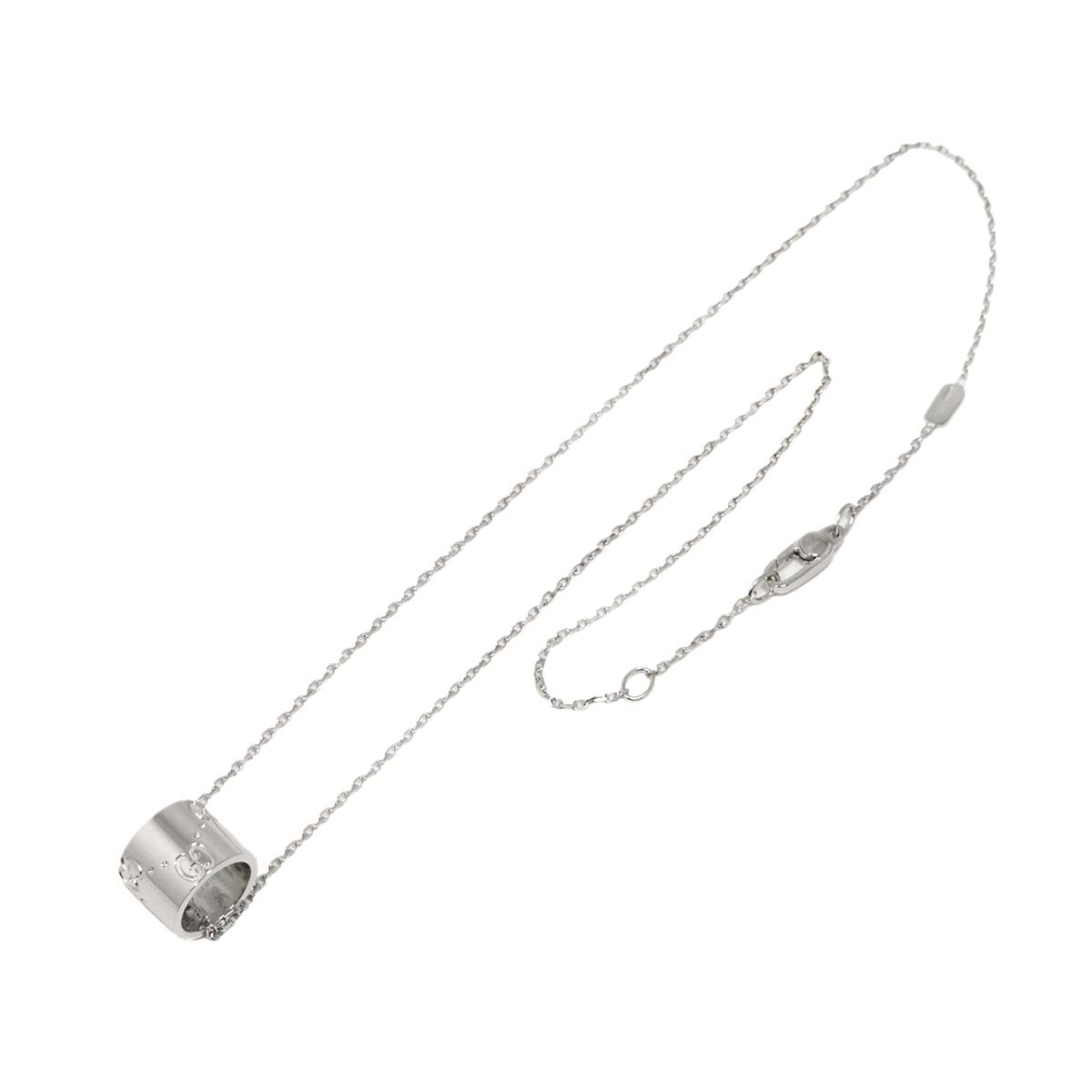 Icon Necklace 18K White Gold 750