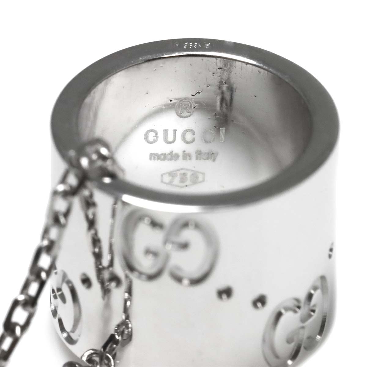 Icon Necklace 18K White Gold 750